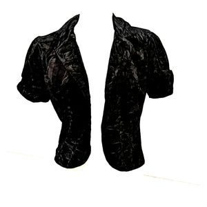 Charlotte Russe crushed velvet bolero